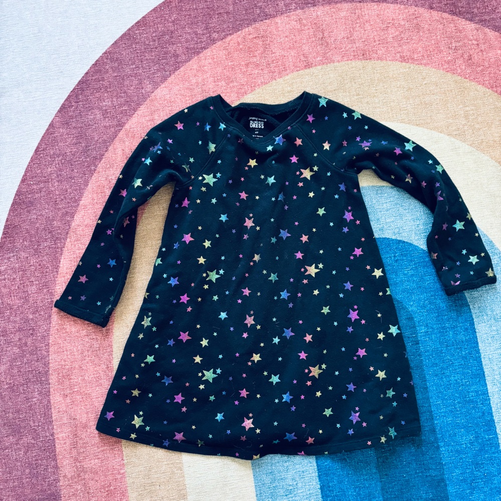 Rainbow stars dress